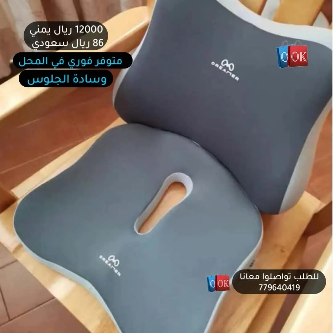 وسادة الجلوس المزدوجة (DREAMER) لدعم الظهر 